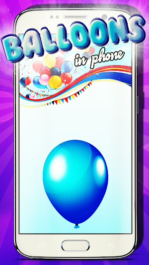 Balloons in phone Screenshot 1