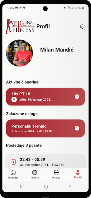 Fitness Original TR Screenshot 3