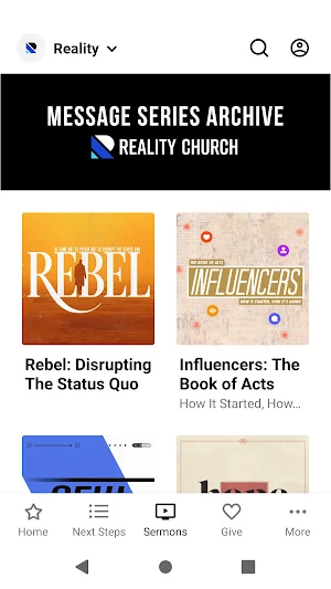 Reality Church Screenshot 1