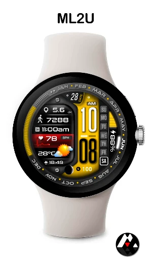 ML2U 277 Watch Face Screenshot 2