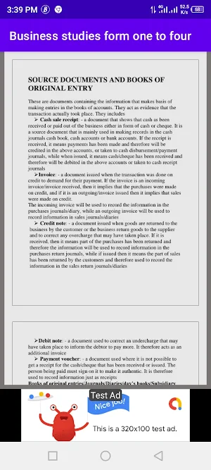Business studies : form 1 to 4 Screenshot 2