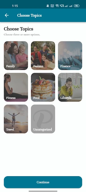 Personal Blog Screenshot 0