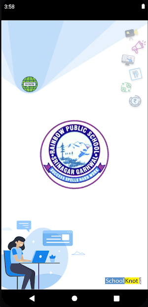 Rainbow Public School App Screenshot 0