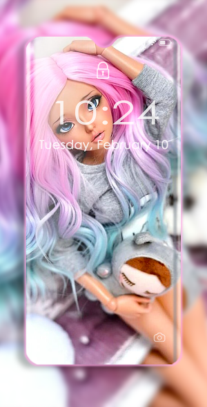 Girly Doll Wallpapers Screenshot 2