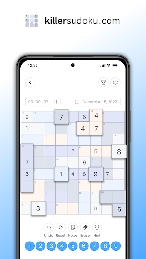 Daily Killer Sudoku Screenshot 0