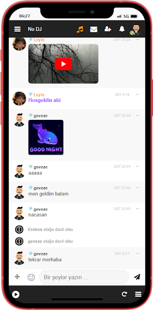 Azeri Turk chat | Azeri sohbet Screenshot 1
