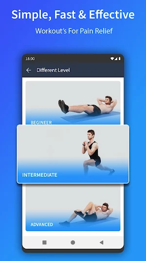 Knee Pain Exercise App Screenshot 0