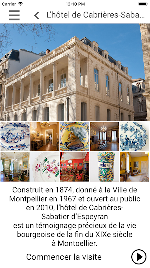 Hôtel Sabatier d’Espeyran Screenshot 1