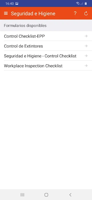 Seguridad Industrial Screenshot 1