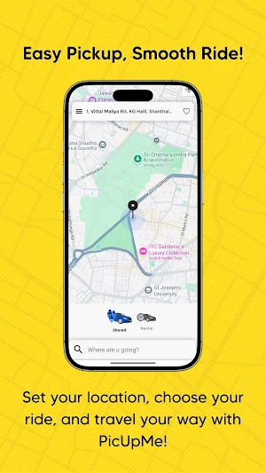 PicUpMe – Flexible Daily Rides Screenshot 1