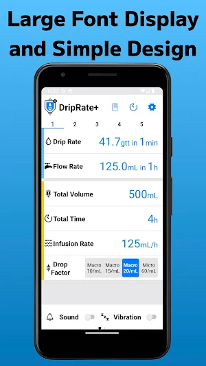DripRate+ Screenshot 0