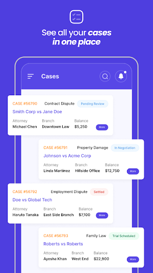 Gehilaw Attorney App Screenshot 1