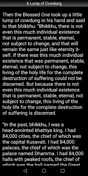 A Lump of Cow Dung - Buddhism Screenshot 2