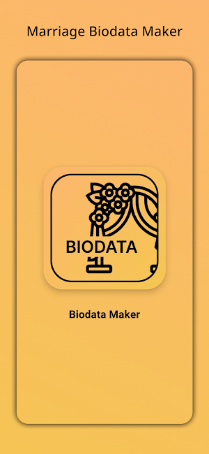 Marriage Biodata Maker Screenshot 0