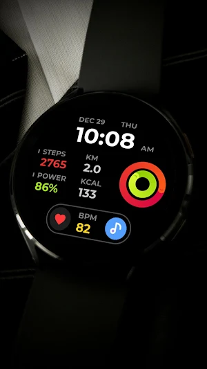 Minimal Dashboard Watch Face 2 Screenshot 2