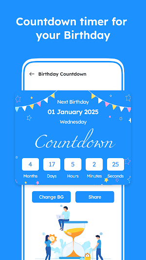 Age Calculator - Age & Events Screenshot 2