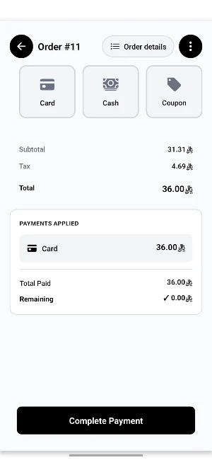 Flo POS Screenshot 1