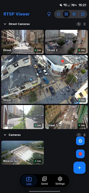 RTSP & IP Camera Viewer Screenshot 1