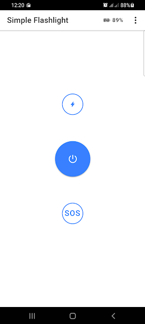 Simple Flashlight Screenshot 0