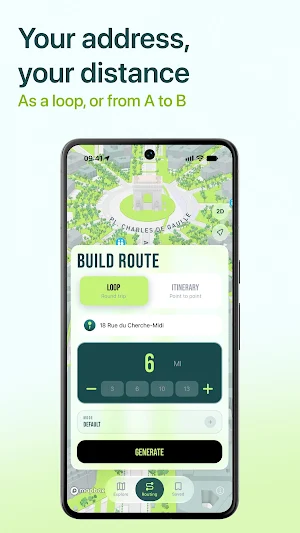 RunninParis - Running Routes Screenshot 1