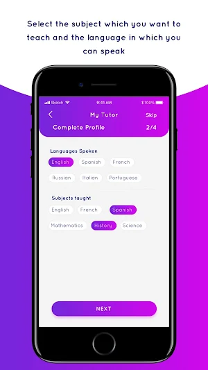 My Tutor: Easy Tutoring App, F Screenshot 2
