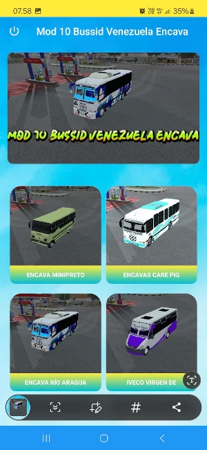 Mod 10 Bussid Venezuela Encava Screenshot 1