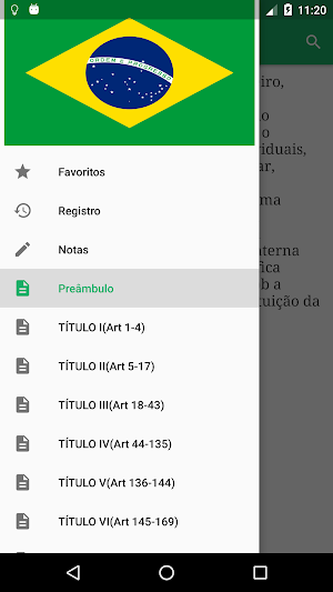 Constituição Federal Brasileira Screenshot 0