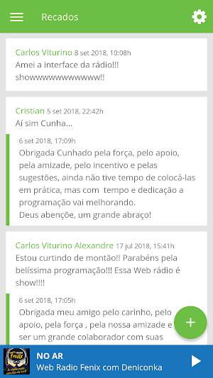 Web Radio Fenix Screenshot 3