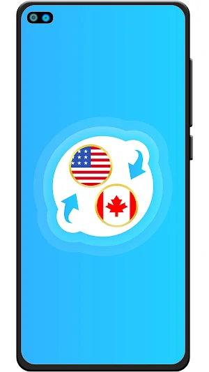 USD X CAD Currency Converter Screenshot 0