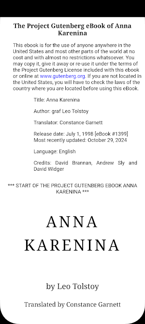 Epub Reader Screenshot 1