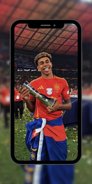 Soccer: Lamine Yamal Wallpaper Screenshot 0