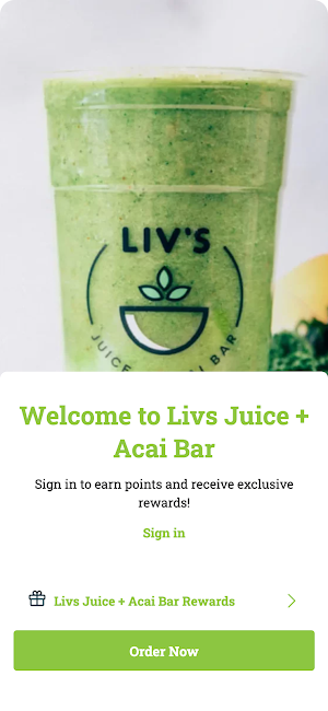 Liv's Juice Bar Screenshot 0