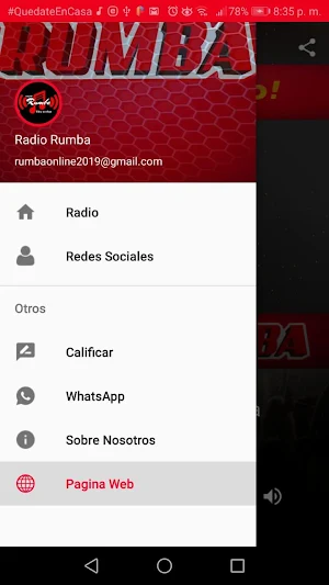 Radio Rumba.pro Screenshot 0
