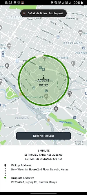 Sufuride Driver Screenshot 2