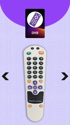 Remote Control For Dvb TV Screenshot 2