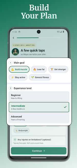 Ironclub: AI Workout Planner Screenshot 2