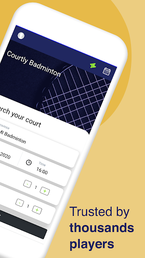Smart Court Badminton - Book & Play Screenshot 1