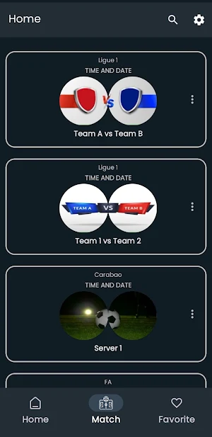 Live Football TV Streaming HD Screenshot 2