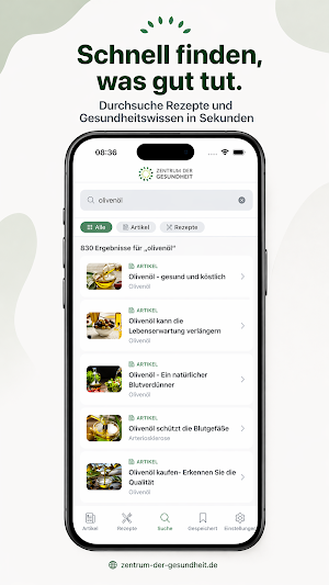 Zentrum der Gesundheit Screenshot 3