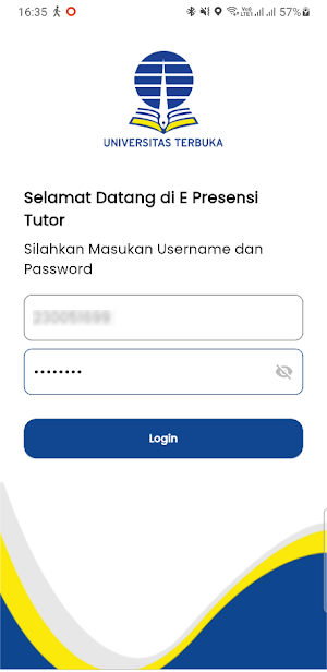 E Presensi Tutor UT Screenshot 0