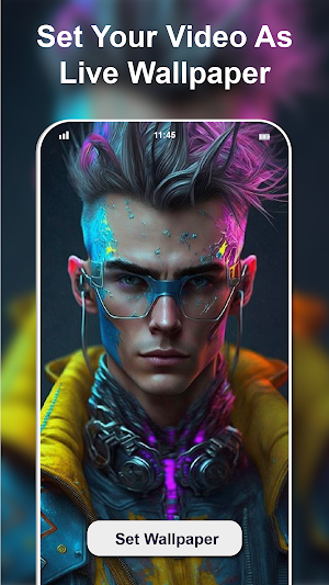 Video wallpaper live maker Screenshot 1