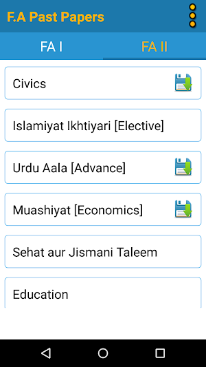 FA Part 1 & 2 Past Papers Solved Free – Offline Screenshot 2