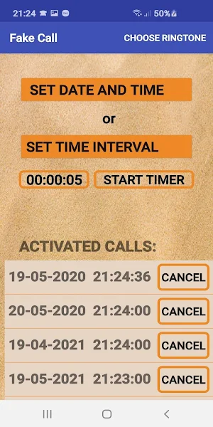Fake Call Screenshot 2
