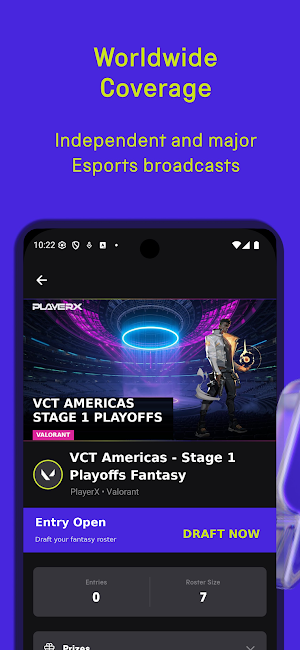PlayerX: Fantasy Esports Screenshot 2