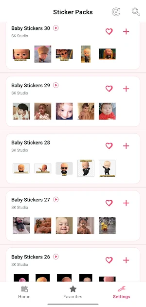 Baby Stickers For Whatsapp Screenshot 2