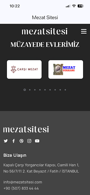 mezatsitesi Screenshot 1