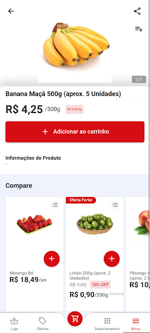 Fortal Supermercados Screenshot 1
