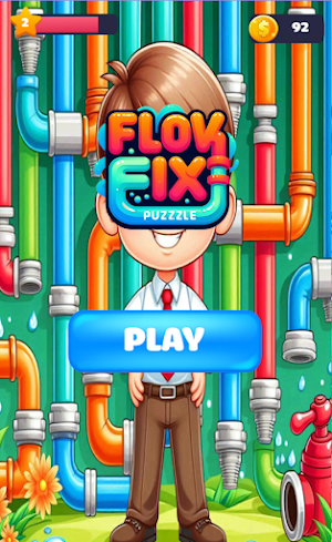 Flow Fix Puzzle Game Screenshot 0