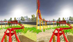 VR roller coaster Screenshot 2