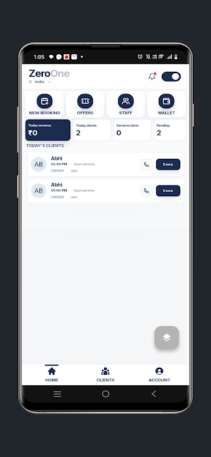 Zeroone Vendor Screenshot 2